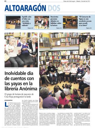 Librería Anónima, Huesca